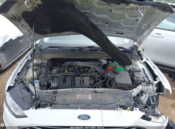 3FA6P0T91LR190501 2020 FORD FUSION White Вид ззаду