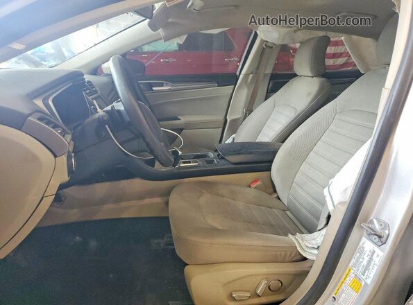 3FA6P0T93KR254200 2019 FORD FUSION Silver Սալոնի դիմացի տեսք