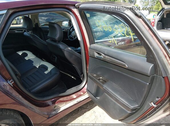 3FA6P0T94HR302909 2017 FORD FUSION Burgundy Вид наклейки з VIN-кодом