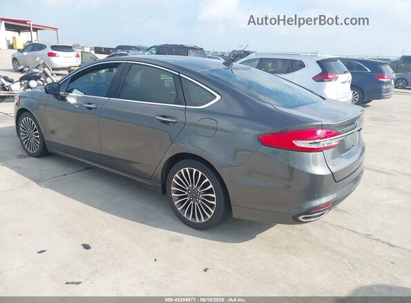 3FA6P0T94HR305812 2017 FORD FUSION Gray Rear left