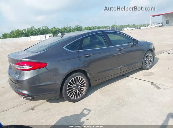 3FA6P0T94HR305812 2017 FORD FUSION Gray Rear right