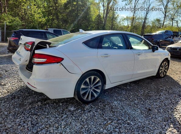 3FA6P0T94LR190878 2020 FORD FUSION White Задня права чверть