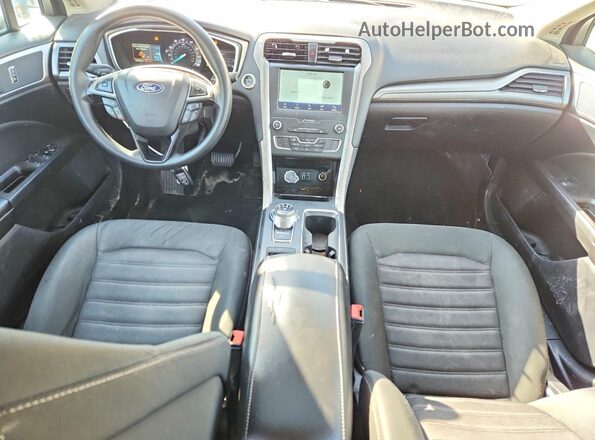 3FA6P0T94LR190878 2020 FORD FUSION White Вид панелі приладів