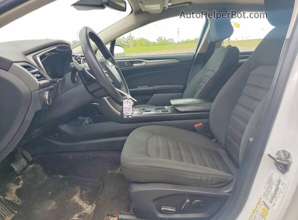 3FA6P0T94LR190878 2020 FORD FUSION White Вид салону спереду