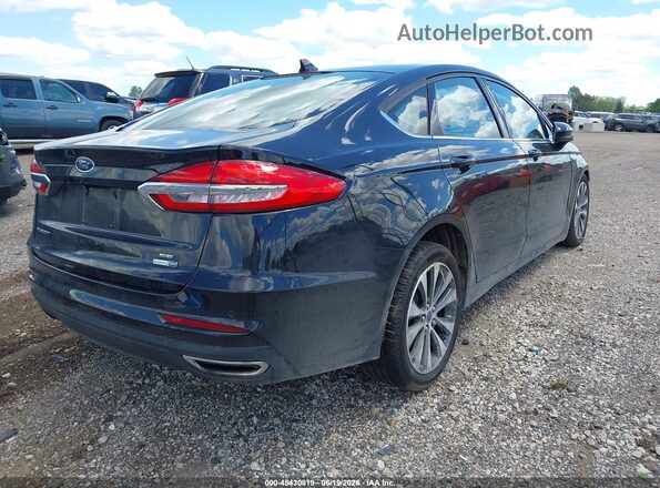 3FA6P0T96LR179574 2020 FORD FUSION Черный Задняя правая четверть