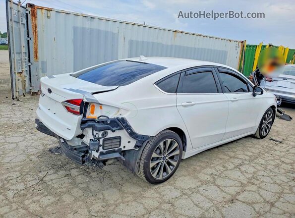 3FA6P0T96LR202349 2020 FORD FUSION White Задня права чверть