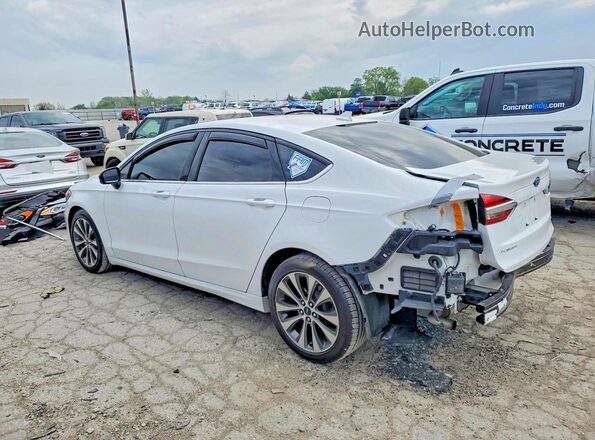 3FA6P0T96LR202349 2020 FORD FUSION White Задня ліва чверть