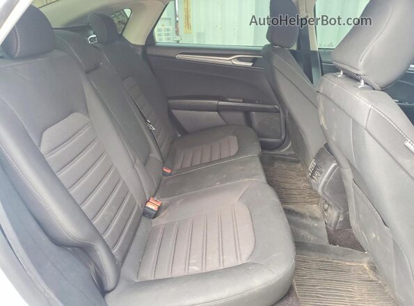 3FA6P0T96LR202349 2020 FORD FUSION White Вид задніх сидінь