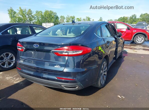 3FA6P0T96LR236565 2020 FORD FUSION Black Tył prawy