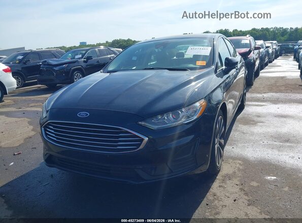 3FA6P0T96LR236565 2020 FORD FUSION Black Przód lewy