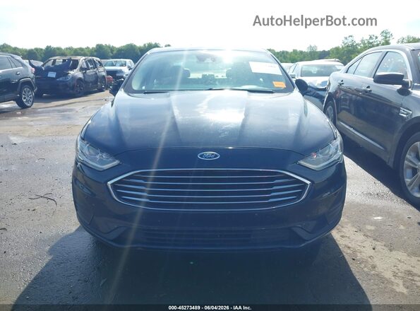 3FA6P0T96LR236565 2020 FORD FUSION Black Widok zestawu wskaźników