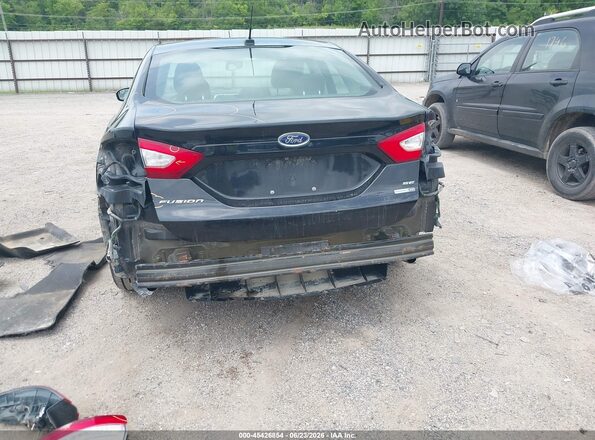 3FA6P0T97GR210031 2016 FORD FUSION Черный Вид спереди