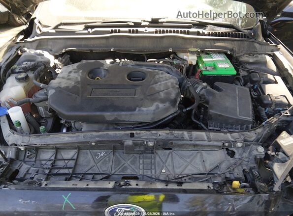 3FA6P0T97HR166808 2017 FORD FUSION Black Rear view