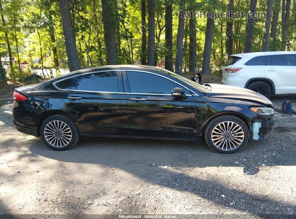 3FA6P0T97HR166808 2017 FORD FUSION Black Rear interior view