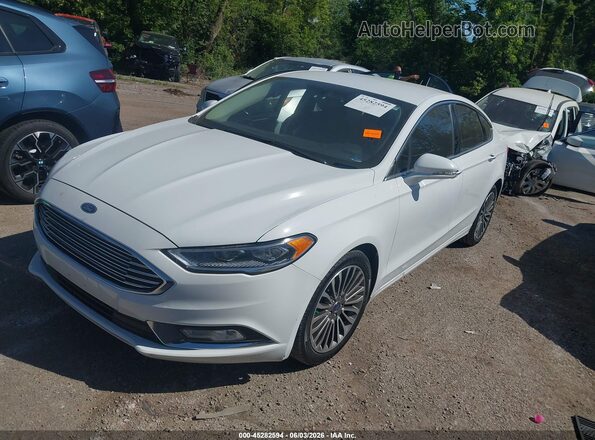 3FA6P0T97HR266360 2017 FORD FUSION White Front left