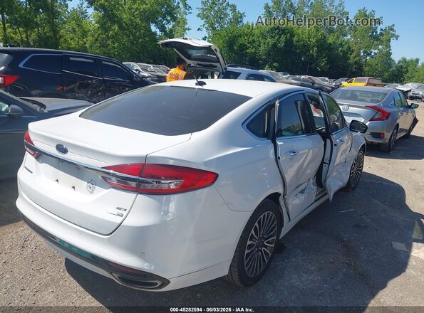 3FA6P0T97HR266360 2017 FORD FUSION White Rear right