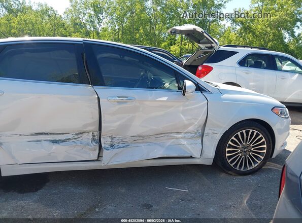 3FA6P0T97HR266360 2017 FORD FUSION White Front view