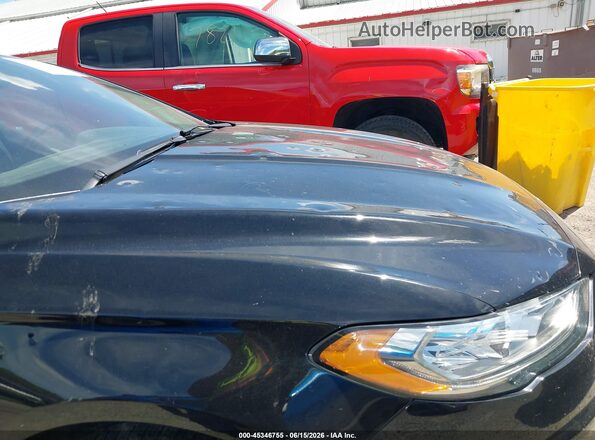 3FA6P0T97HR278914 2017 FORD FUSION Black Front view
