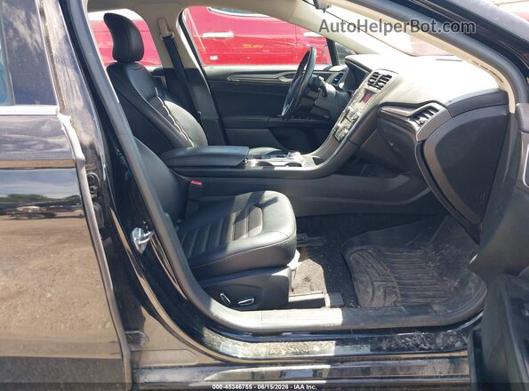 3FA6P0T97HR278914 2017 FORD FUSION Black Front interior view