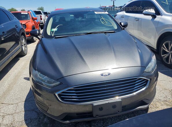 3FA6P0T97KR260968 2019 FORD FUSION Charcoal Դիմացի տեսք