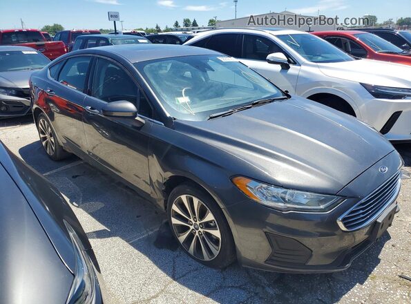 3FA6P0T97KR260968 2019 FORD FUSION Charcoal Առջևի աջ