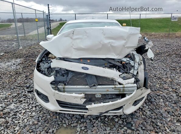 3FA6P0T99GR181342 2016 FORD FUSION White Вид спереду