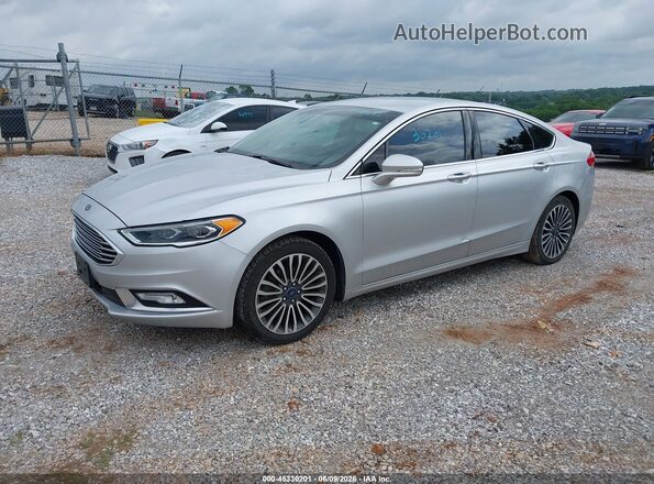 3FA6P0T99HR405243 2017 FORD FUSION Silver Передня ліва чверть