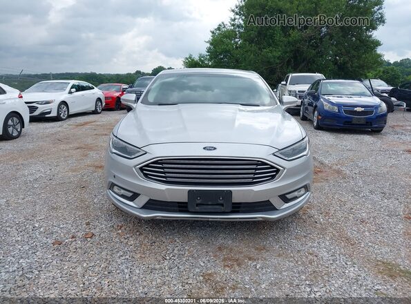 3FA6P0T99HR405243 2017 FORD FUSION Silver Вид щитка приладів