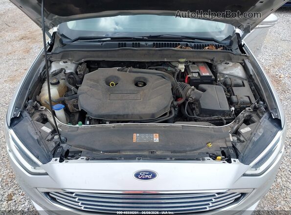 3FA6P0T99HR405243 2017 FORD FUSION Silver Вид ззаду