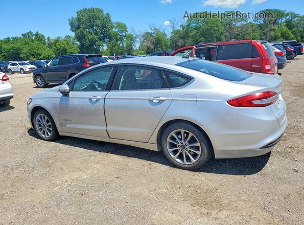 3FA6P0UU2HR250683 2017 FORD FUSION Silver Հետևի ձախ
