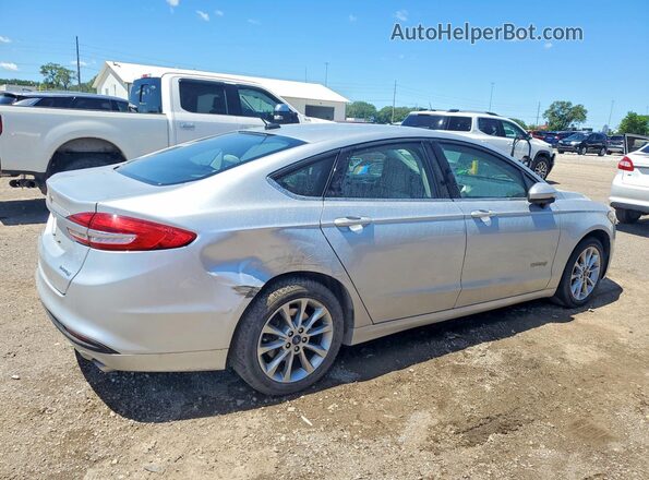3FA6P0UU2HR250683 2017 FORD FUSION Silver Հետևի աջ