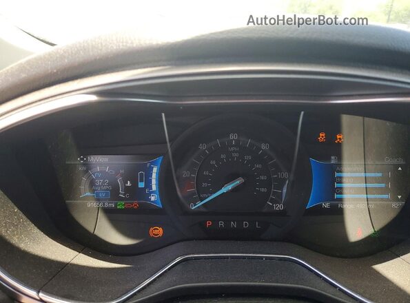 3FA6P0UU2HR250683 2017 FORD FUSION Silver Սարքավորումների վահանակի տեսք