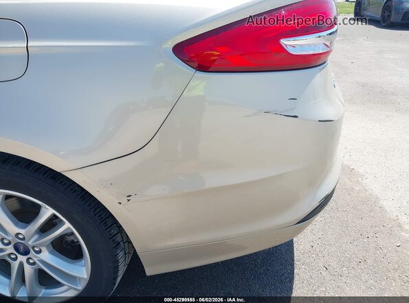 3FA6P0UU2JR100272 2018 FORD FUSION HYBRID Gold Սարքավորումների վահանակի տեսք