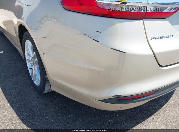 3FA6P0UU2JR100272 2018 FORD FUSION HYBRID Gold Դիմացի տեսք