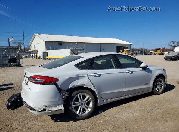 3FA6P0UU2JR100420 2018 FORD FUSION White Հետևի աջ