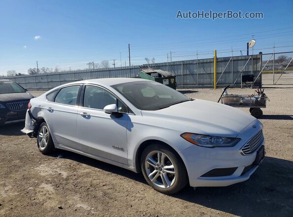 3FA6P0UU2JR100420 2018 FORD FUSION White Առջևի աջ