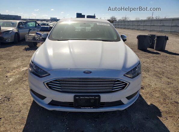 3FA6P0UU2JR100420 2018 FORD FUSION White Դիմացի տեսք