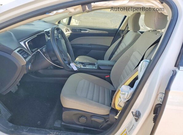 3FA6P0UU2JR100420 2018 FORD FUSION White Սալոնի դիմացի տեսք