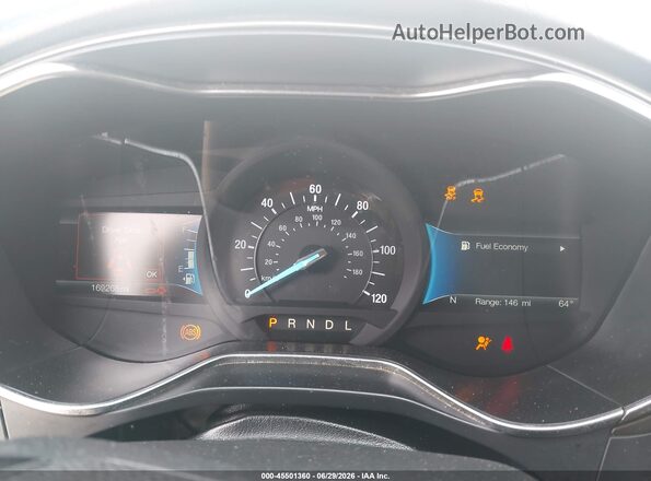 3FA6P0UU2JR166790 2018 FORD FUSION HYBRID White Vista de los asientos traseros