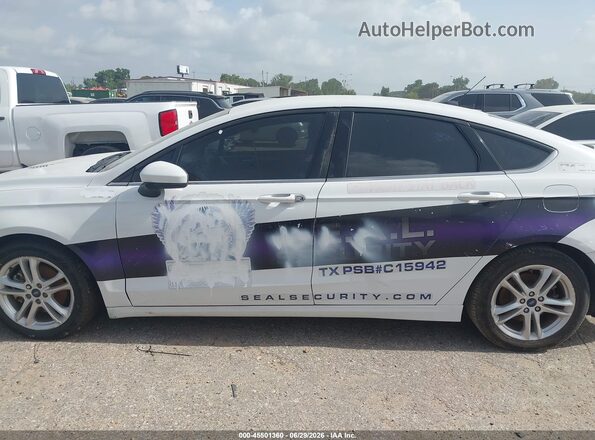3FA6P0UU2JR166790 2018 FORD FUSION HYBRID White Vista interior de 360 grados