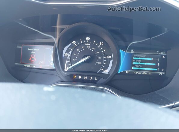 3FA6P0UU2JR235851 2018 FORD FUSION HYBRID  Вид задних сидений