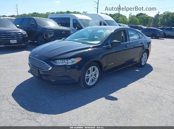 3FA6P0UU2JR235851 2018 FORD FUSION HYBRID  Передняя левая четверть