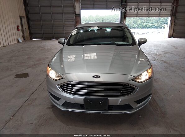 3FA6P0UU2JR271393 2018 FORD FUSION HYBRID Silver Սարքավորումների վահանակի տեսք