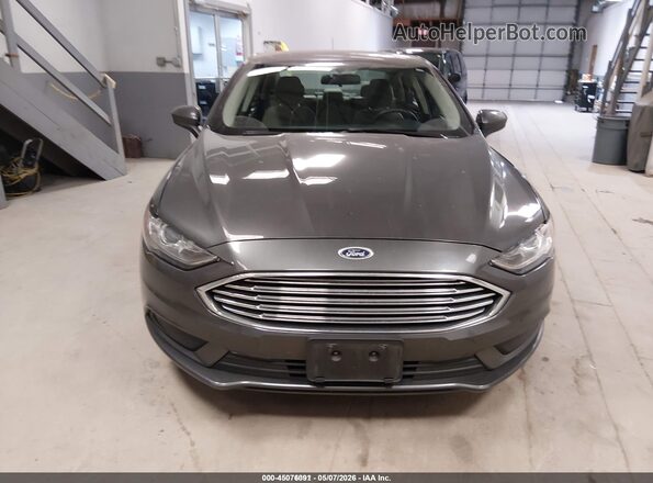 3FA6P0UU2JR271460 2018 FORD FUSION HYBRID Gray Vista del cuadro de instrumentos
