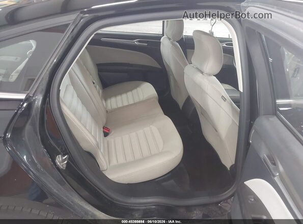 3FA6P0UU3JR100412 2018 FORD FUSION HYBRID Black VIN კოდის სტიკერის ხედი