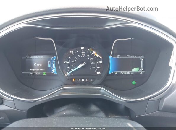 3FA6P0UU3JR100782 2018 FORD FUSION HYBRID Gray 