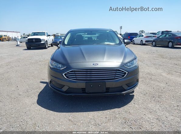 3FA6P0UU3JR100782 2018 FORD FUSION HYBRID Gray 