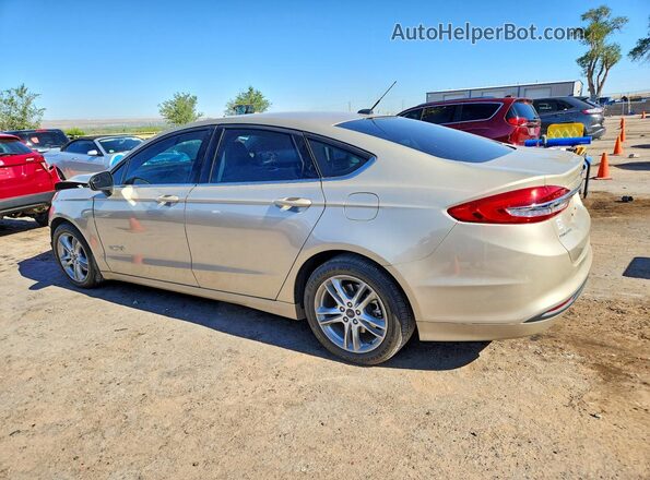 3FA6P0UU3JR100989 2018 FORD FUSION Gold 