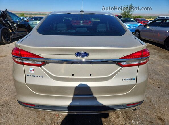 3FA6P0UU3JR100989 2018 FORD FUSION Gold 
