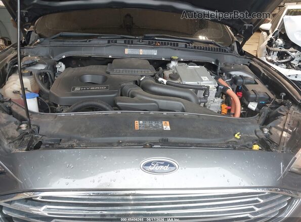 3FA6P0UU3JR261634 2018 FORD FUSION HYBRID Gray Հետևի տեսք